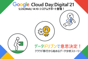 【GoogleCloud】Google Cloud Day: Digital ’21 登壇のお知らせ（2021/5/26）